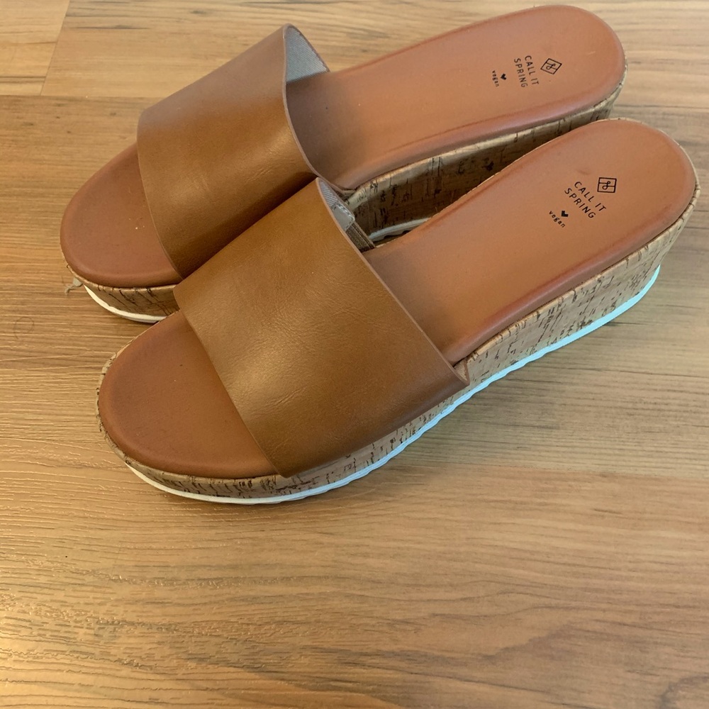 Spring Platform Sandals